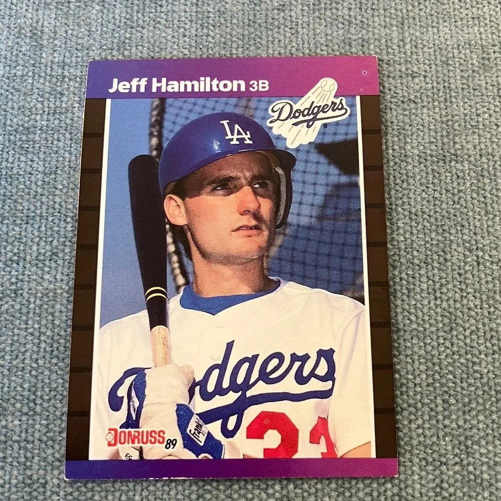 1989 Donruss Los Angeles Dodgers Baseball Card Trading Card